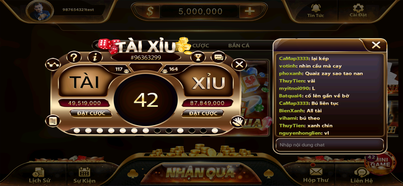 FB777 App slots collection display